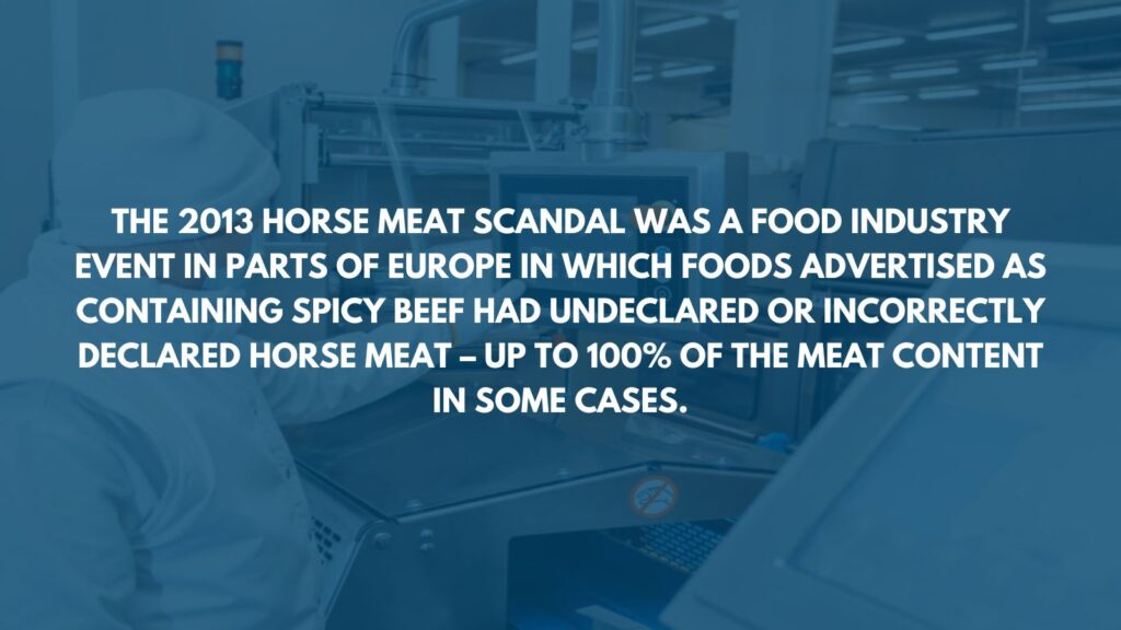 2013 horse meat scandal