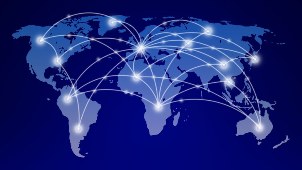 Global Network Map: Connecting the World