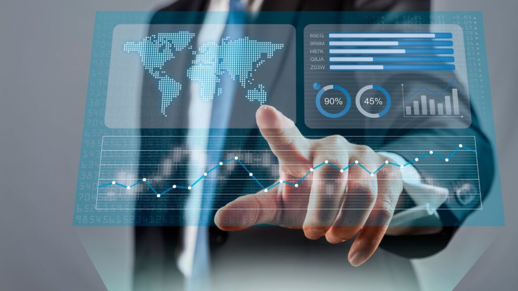 Touching Financial Dashboard